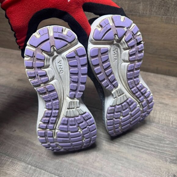 Brooks Anthem 2 Grey/Lavendar Athletic Shoe Women's Size 9.5 - Picture 4 of 7
